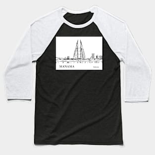 Manama - Bahrain Baseball T-Shirt